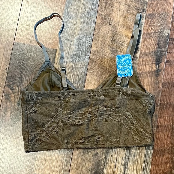 FREE PEOPLE Lace Longline Bralette Size Small NWT!!! - Picture 5 of 7
